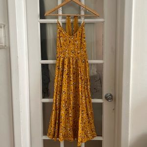 Cooperative Floral MIDI Dress